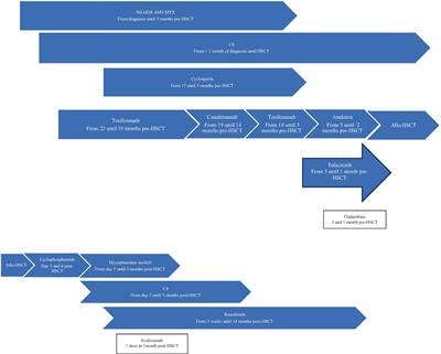 Case report: Success of allogeneic hematopoietic stem cell transplantation for refractory systemic-onset juvenile idiopathic arthritis